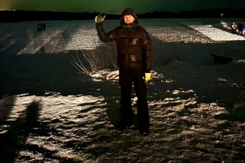 Rovaniemi: Northern Lights Hunters. Aurora + BBQ