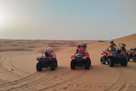 From Marrakech 3 Days Desert Merzouga with Camel & Quad bike Shared Tour Deluxe Tent Option with camel ride & quad bike