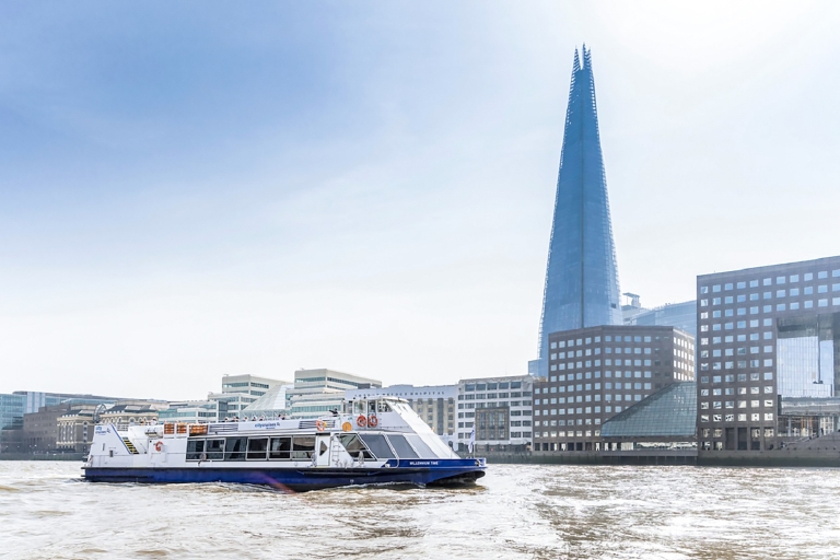 Londres: crucero turístico por el río TámesisMuelle de la torre al muelle de Westminster
