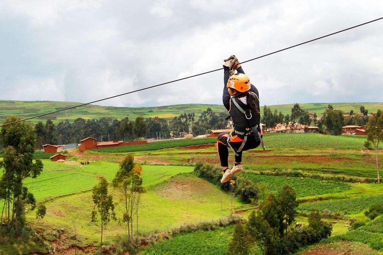 Cusco: Raften in Cusipata + Zipline over Zuidelijke Vallei