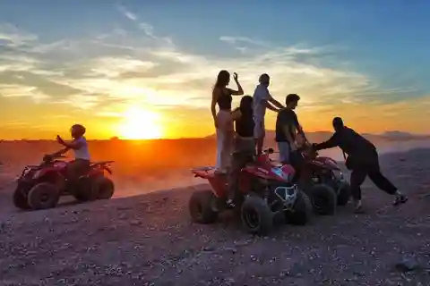 Marrakech Palmeraie : Aventure en Quad au coucher du soleil