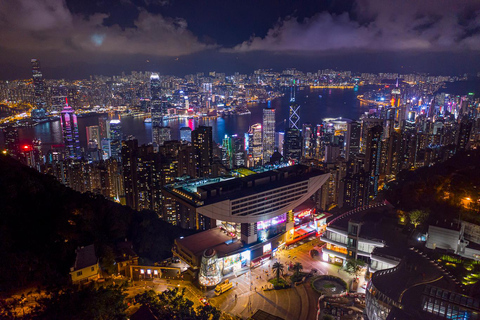 Hongkong: Peak Tram och Sky Terrace 428 PassPassera med enkelriktad Peak Tram