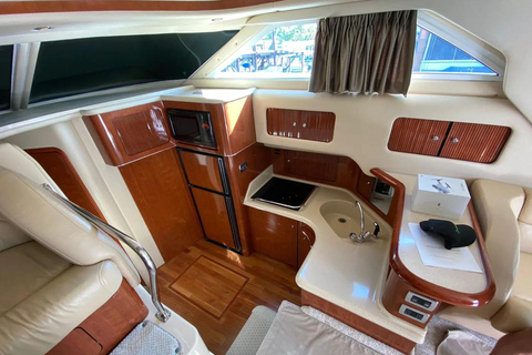 坎昆：租用Sea Ray F43游艇前往伊莎贝拉岛坎昆：海雷F43游艇租赁 - 6小时前往伊斯拉穆赫雷斯岛