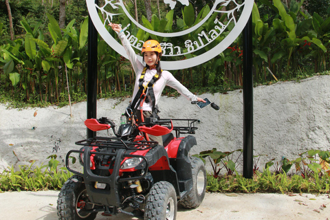 Phuket : ATV di Erawan Patong Seaview Zipline 250 ccPhuket : ATV da Erawan Patong Seaview Zipline 250 cc 45 Min