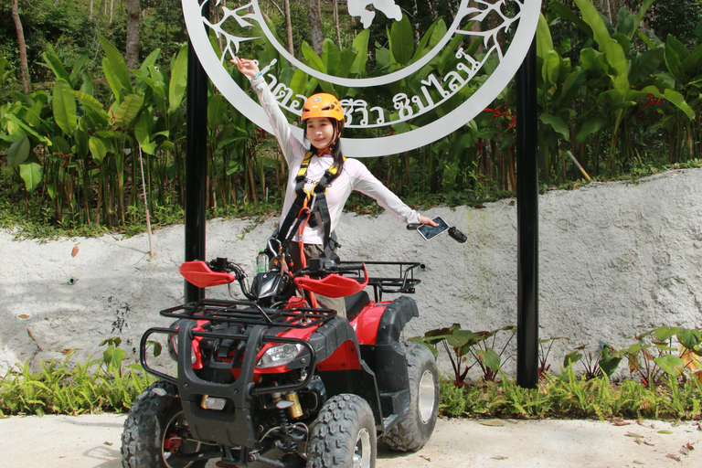 Phuket : ATV di Erawan Patong Seaview Zipline 250 ccPhuket : ATV da Erawan Patong Seaview Zipline 250 cc 45 Min