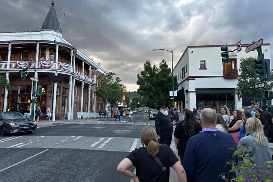 Rundgang durch die Geisterstadt Flagstaff. Foto: GetYourGuide