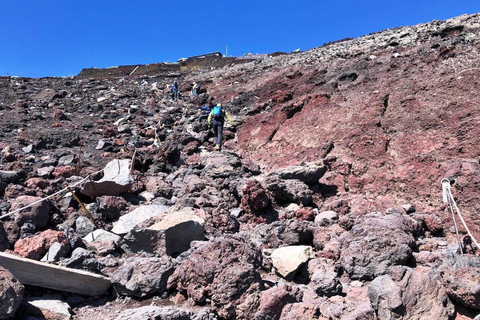 Mt. Fuji Guided Summit Climb with Mountain Hut Stay From Tokyo by Public Transit