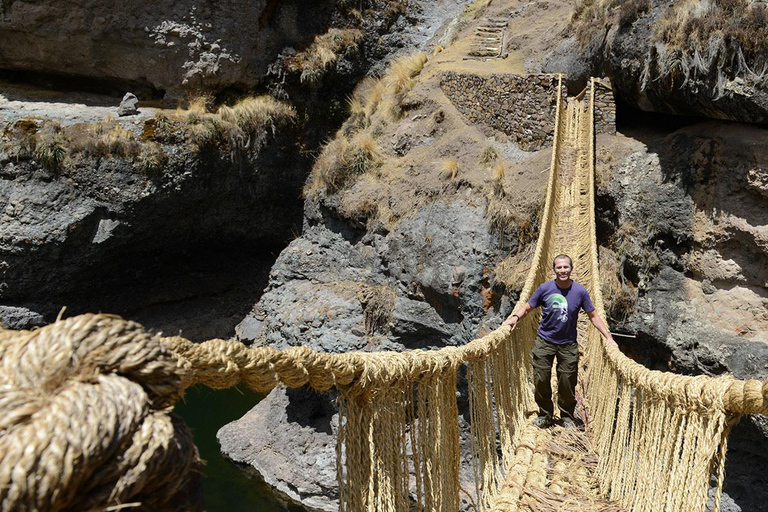 Depuis Cusco : Visite du pont de corde inca de Q&#039;eswachaka