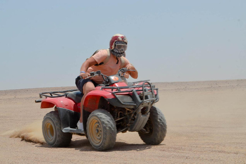 Hurghada: Quad and Buggy Safari with Dinner and Show