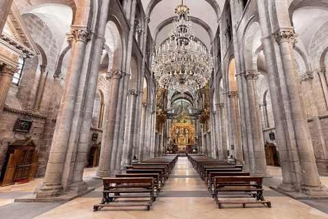 Tour completo della Cattedrale di Santiago: Pórtico da Gloria e Museo