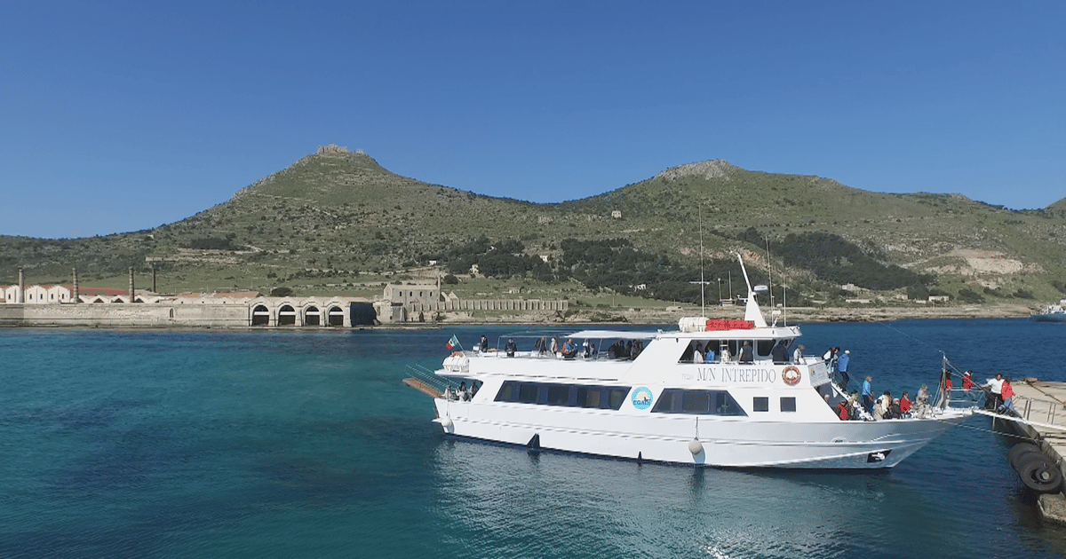 come arrivare da trapani a favignana