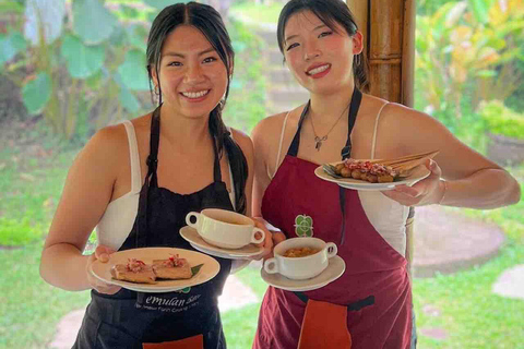 Ubud: Balinese Cooking Class 10Dish and Market with Tranfers