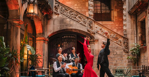 Barcelona: Flamenco Show at Palau Dalmases