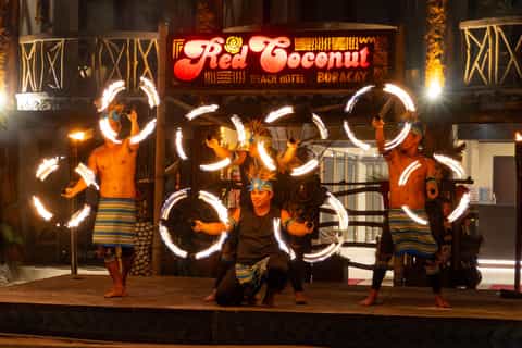 Boracay: Fire Dancing Show at Red Coconut Beach Hotel - Image 3