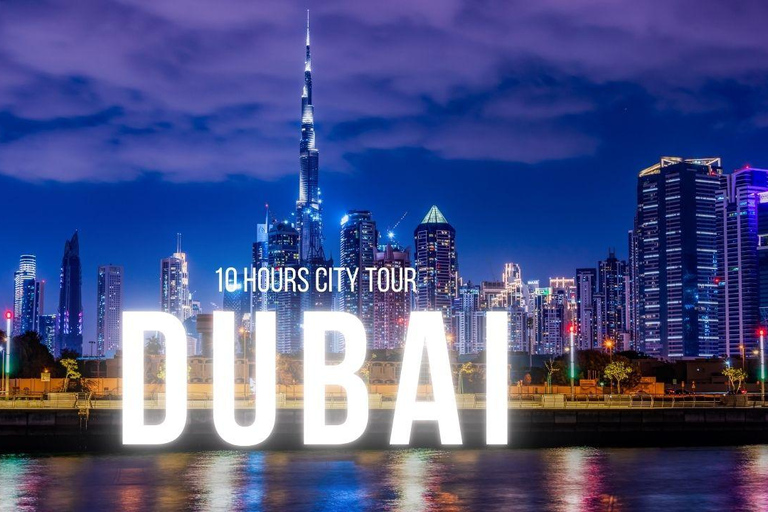 Dubai: Carro e motorista privados para 10 horas de city tour