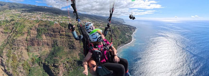 Madère : vol en parapente tandem