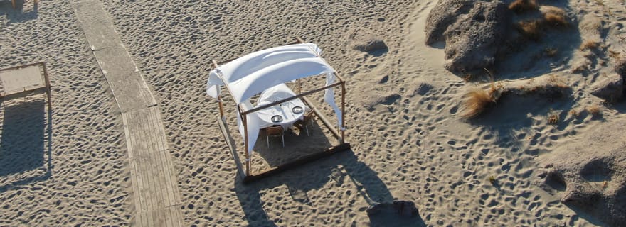 Dîner romantique privé et accord mets-vin à la plage de Falassarna
