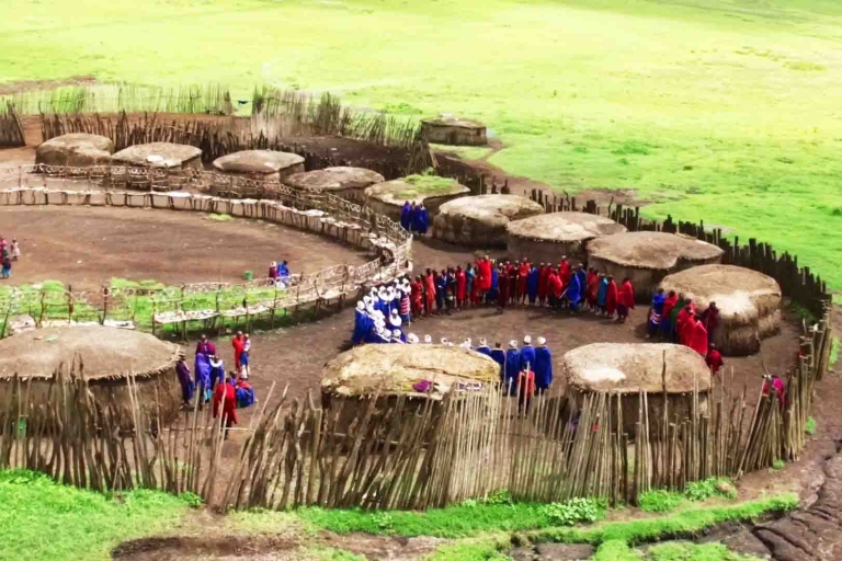 Excursion d'une journée au cratère du Ngorongoro et à la culture Masai