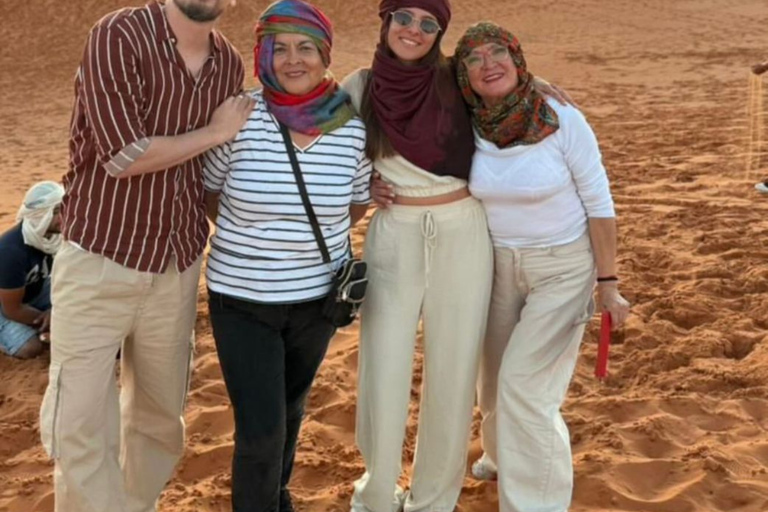 From Marrakech: 3-Day Merzouga Tour with Camel Trek & Luxury Camp Shared Standard Sahara Tour – Popular Choice