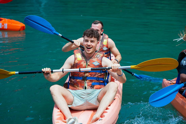 Discover Halong Bay with 5-star Leona Cruise Day Tour Pick up from Hanoi by Dcar Limousine