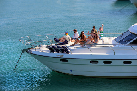 Au départ de Lefkimmi : Croisière en yacht de luxe vers Sivota et la lagune bleue