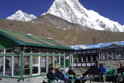 Excursão de helicóptero ao acampamento base do Everest com pouso