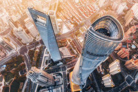 Shanghai Tower 118F View & City Sightseeing Bus
