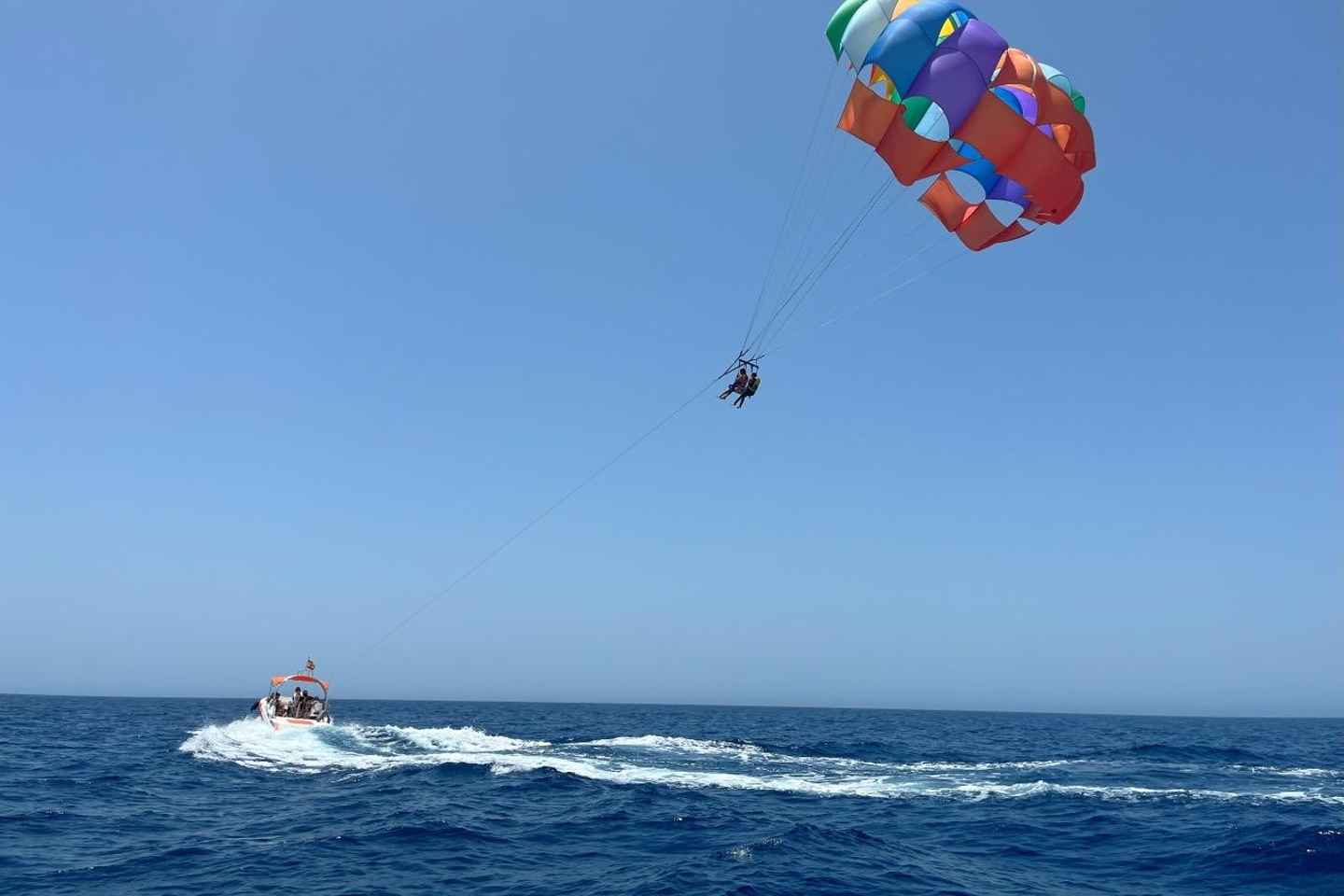 Lanzarote: Avventura Parasailing a Puerto del Carmen