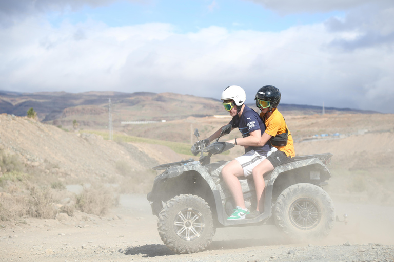 GRAN CANARIA: QUADTOUR - MIDDAGTOUR BIJ ZONSONDERGANG 1 UUR 45 MIN