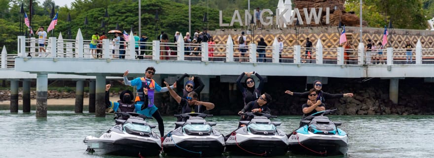 Excursion en jet ski à Langkawi Dataran Lang