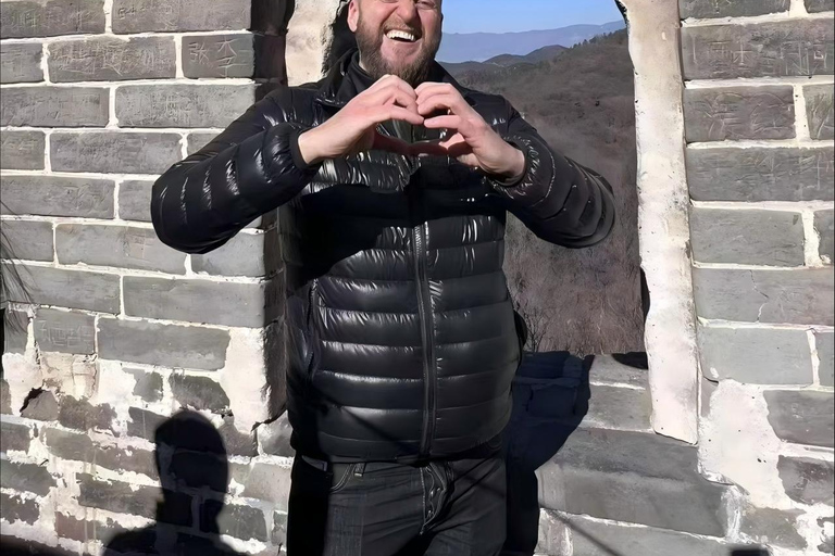 Mutianyu Great Wall Beijing Private trip with English Driver Private tour: English driver, ticket included, no cable car