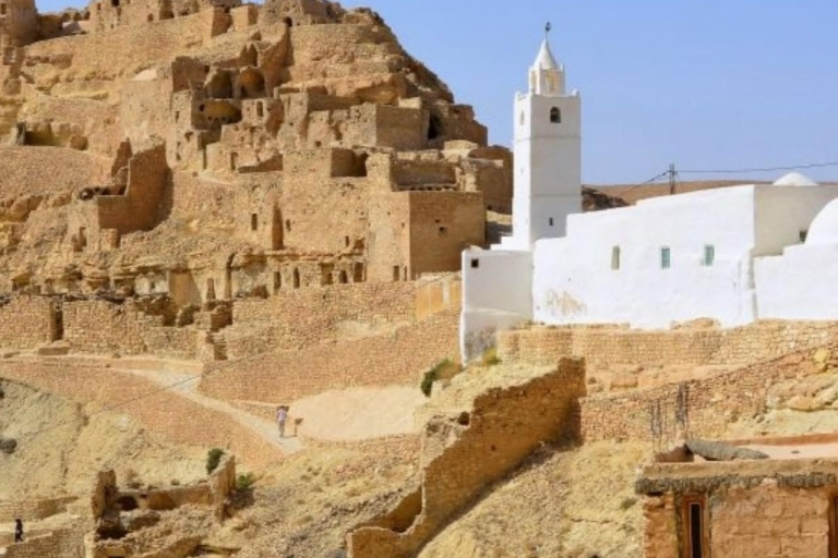 Z Djerba wycieczka 2 dni do ksar Ghilain Chenini Matmata