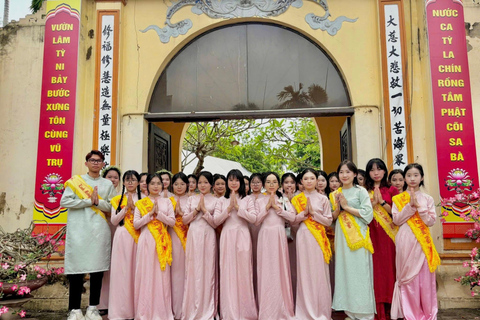 Hanoi: Yen Phu Pagoda, Wetland or Trang An, Mua Cave, Hoa Lu Private Tour : Yen Phu Pagoda and Van Long Wetland Day Tour