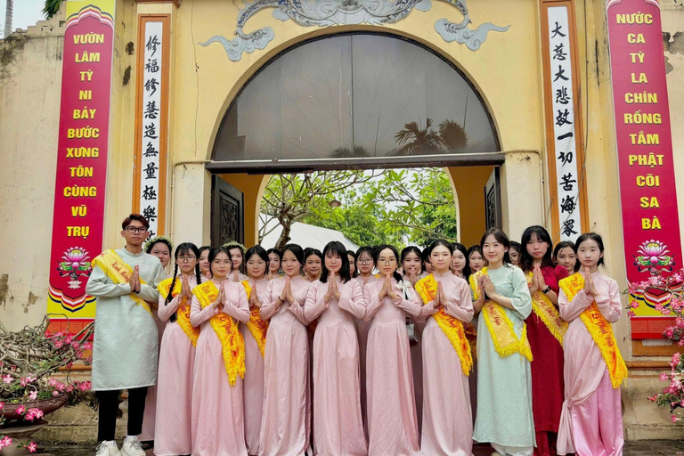 Hanoi: Yen Phu Pagoda, Wetland or Trang An, Mua Cave, Hoa Lu Private Tour : Yen Phu Pagoda and Van Long Wetland Day Tour