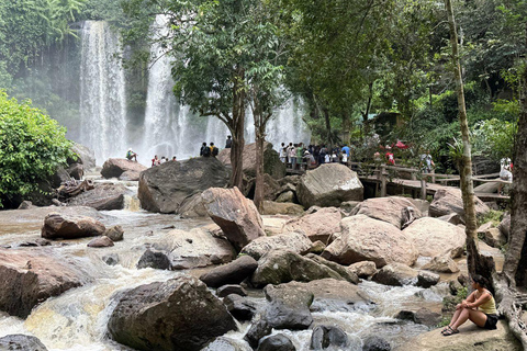 Kulen Mountain Day Tour with Picnic Lunch and Banteay Srei Private Tour with Picnic Lunch