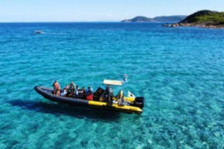 Da Porto-Vecchio: Crociera turistica dell&#039;Arcipelago di LavezziDalla spiaggia di Santa Giulia