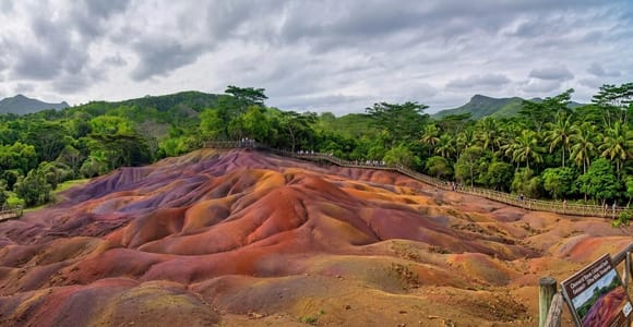 Chamarel: 7 Coloured Earth Geopark Entry Ticket