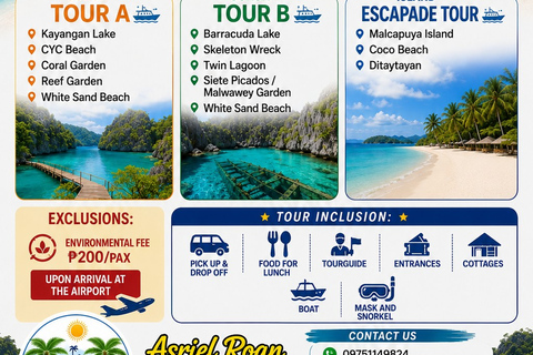 Coron: 5-Night Getaway with Tours and Transfers