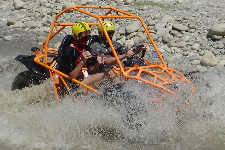 Antalya: Rafting e Buggy, Quad Safari e Aventura em ZiplineExcursão de aventura em Antalya: Rafting