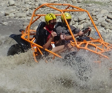 Antalya: Rafting & Buggy, Quad Safari & Zipline Adventure