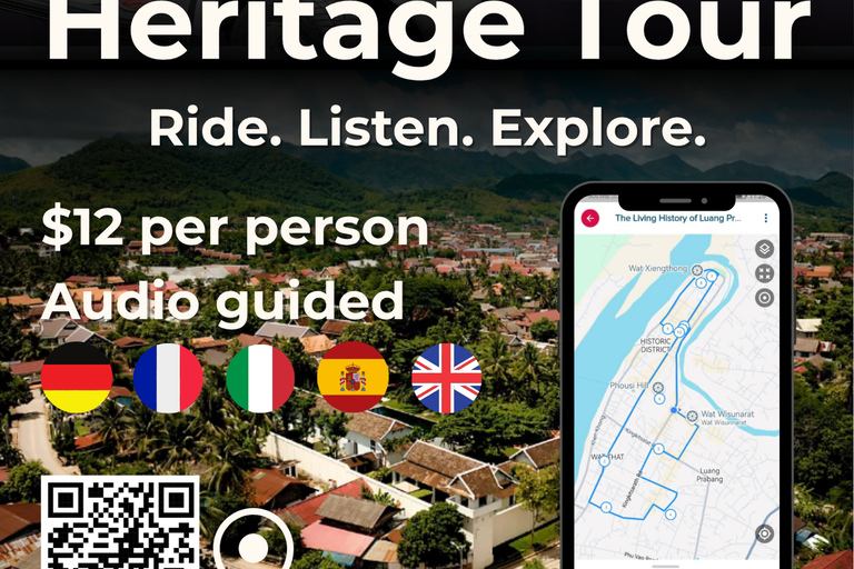 Luang Prabang: Audioguide-Stadtführung im ElektroautoLuang Prabang: Geführte Stadttour mit Audioguide im Elektroauto