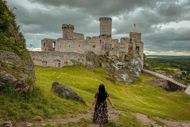 Au départ de Cracovie : Parc national d'Ojców et château d'Ogrodzieniec