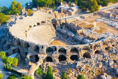 Private/Shared Side, Aspendos, Perge and Manavgat Fall tour Private tour with multiple languages options