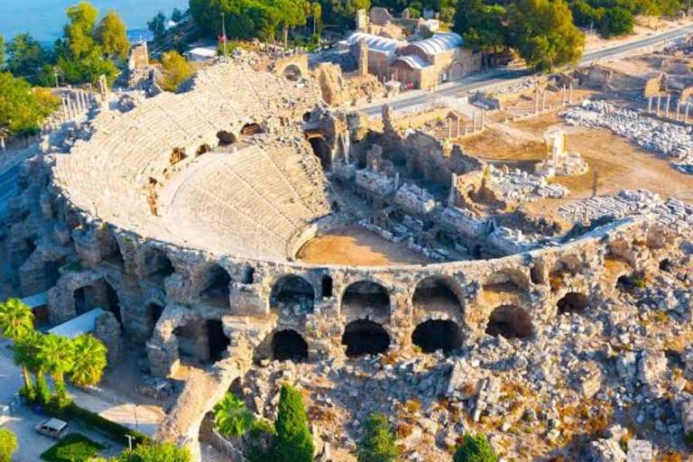 Private/Shared Side, Aspendos, Perge and Manavgat Fall tour Private tour with multiple languages options