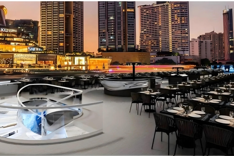 Bangkok: Sawasdee Dinner Cruise & Sunset Cruise + Free Beer Dinner Cruise (17:00~21:00) with Only Buffet