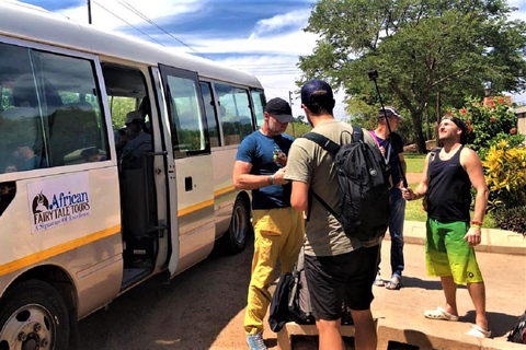 Traslado da cidade de Victoria Falls para o aeroporto de Victoria Falls