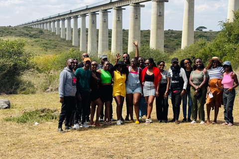 Nairobi Park Safari, Sheldrick's Orphanage & Giraffe Center Shared Drive in Open-Roof Van Game Drive