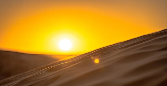 From Djerba: Oasis, Sunset in the Desert Dunes & Dinner in a 4x4