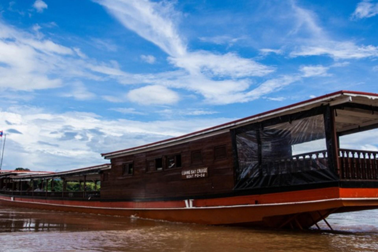 Luang Prabang : Croisière de 3 jours en bateau lent vers Chiang Rai