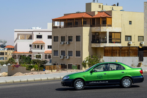 Desde Wadi Rum: Traslado de ida en taxi privado a AqabaPlaya privada de Wadi Rum a Aqaba Sur (hasta 4 personas)